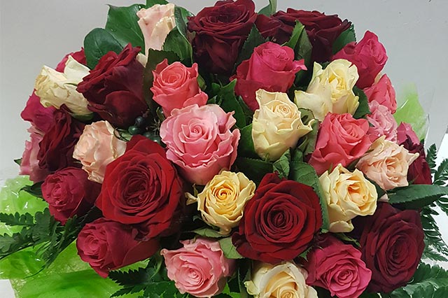 bouquet-rose-roses-rouge-jaune